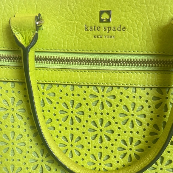 Kate Spade Yellow Geometric Tote Bag - Picture 2 of 16
